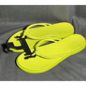 OluKai AKA Sandals Womens Size 9 Lime Green Slippers Flip Flops G‎